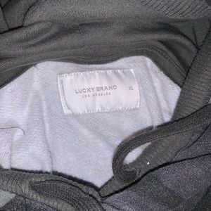 Lucky brand cropped hoodie